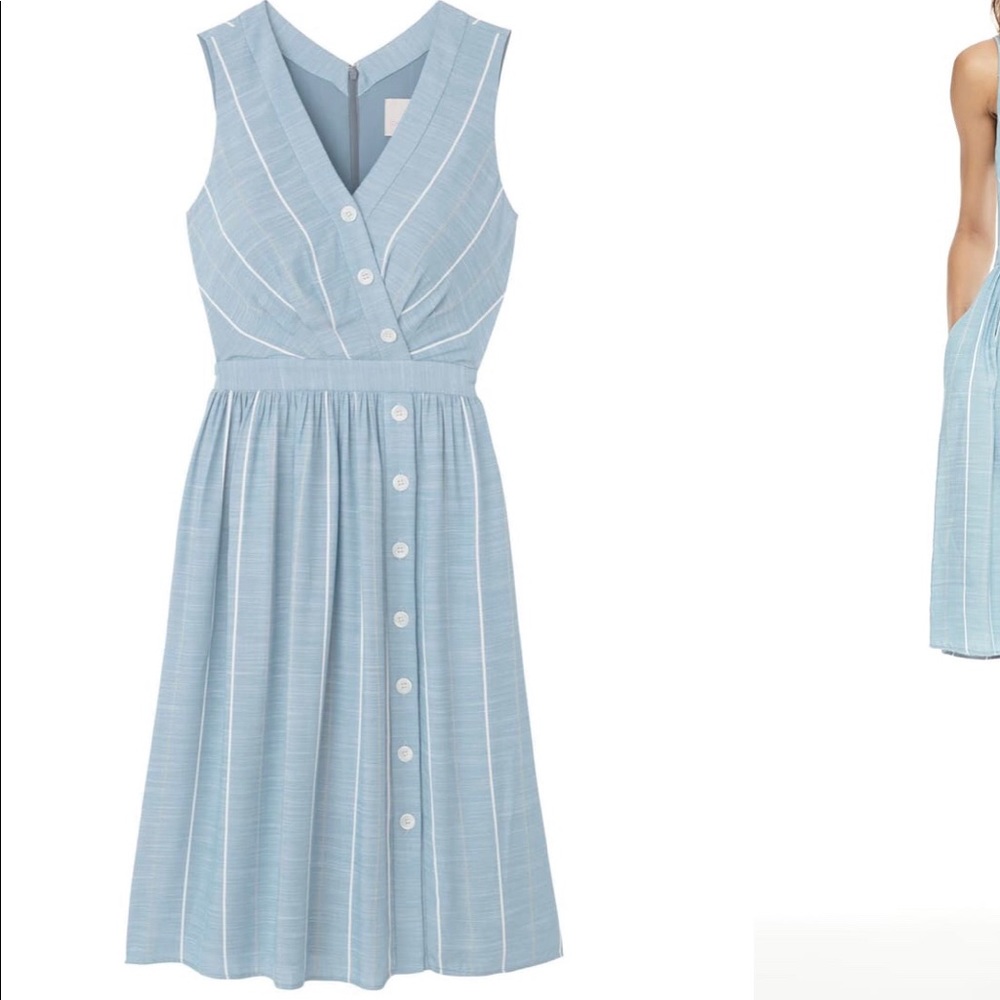 NEW GAL MEETS GLAM BLUE DRESS